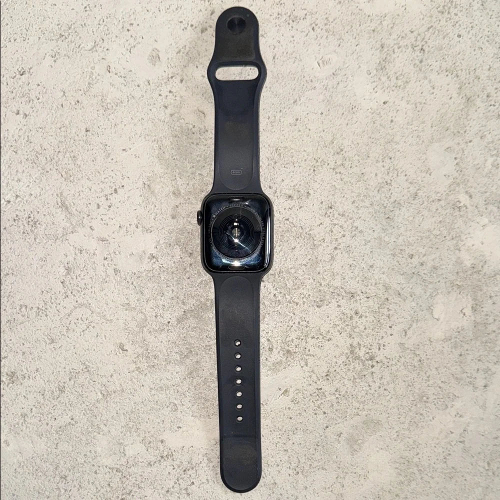 Apple Watch Series 5 44mm with charger not shown